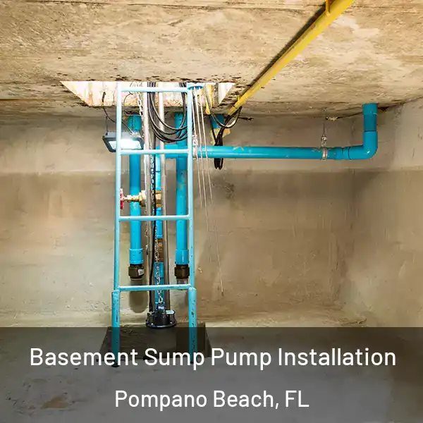  Basement Sump Pump Installation Pompano Beach, FL